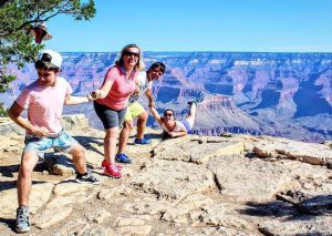 O Grand Canyon possui 12 mirantes