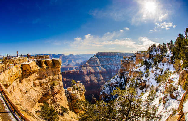 imagem do grand canyon national park north rym vista do alto da borda