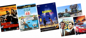 como Café Bagdá, Forrest Gump e a animação Carros sao algumas das produções cinematograficas retratadas na rota 66 ou route 66