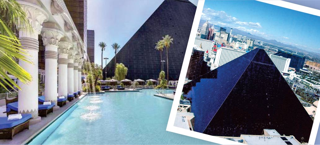 Piscina Luxor Las Vegas: visitantes pagam US$20