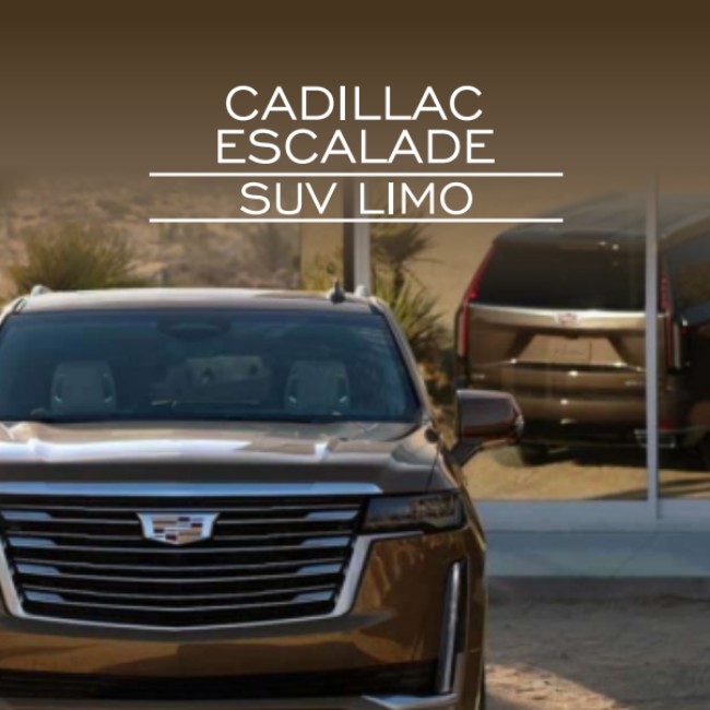 CADILLAC ESCALADE - SUV LIMO + CHAMPANHE