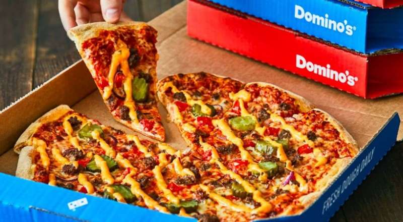 se voce adora pizza vai se apaixonar fast food americano dominos