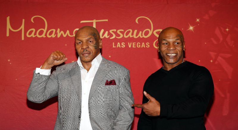 mike tyson encontra sua replica museu de cera madame tussauds